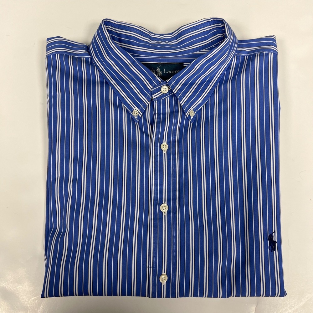 Ralph Lauren Striped Button‎ Down Shirt Classic Fit 3XLT
